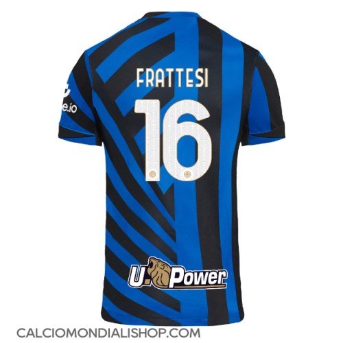 Maglie da calcio Inter Milan Davide Frattesi #16 Prima Maglia 2024-25 Manica Corta